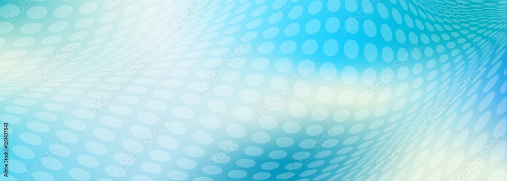 Fototapeta premium Modern Abstract Blue Dot Texture. Web banner template.
