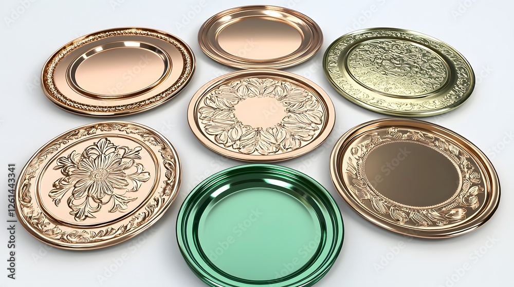 Decorative Plates in Various Styles and Finishes for Table Settings Decorative Plates in Various Styles and Finishes for Table Settings