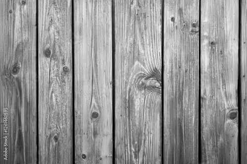 Close-up of rustic wooden planks with natural wood grain patterns photo