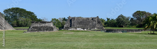Obraz na płótnie Cempoala Archaeological Site, Veracruz State, Mexico w salonie