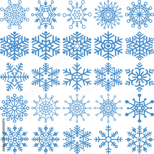 Elegant Snowflake Designs