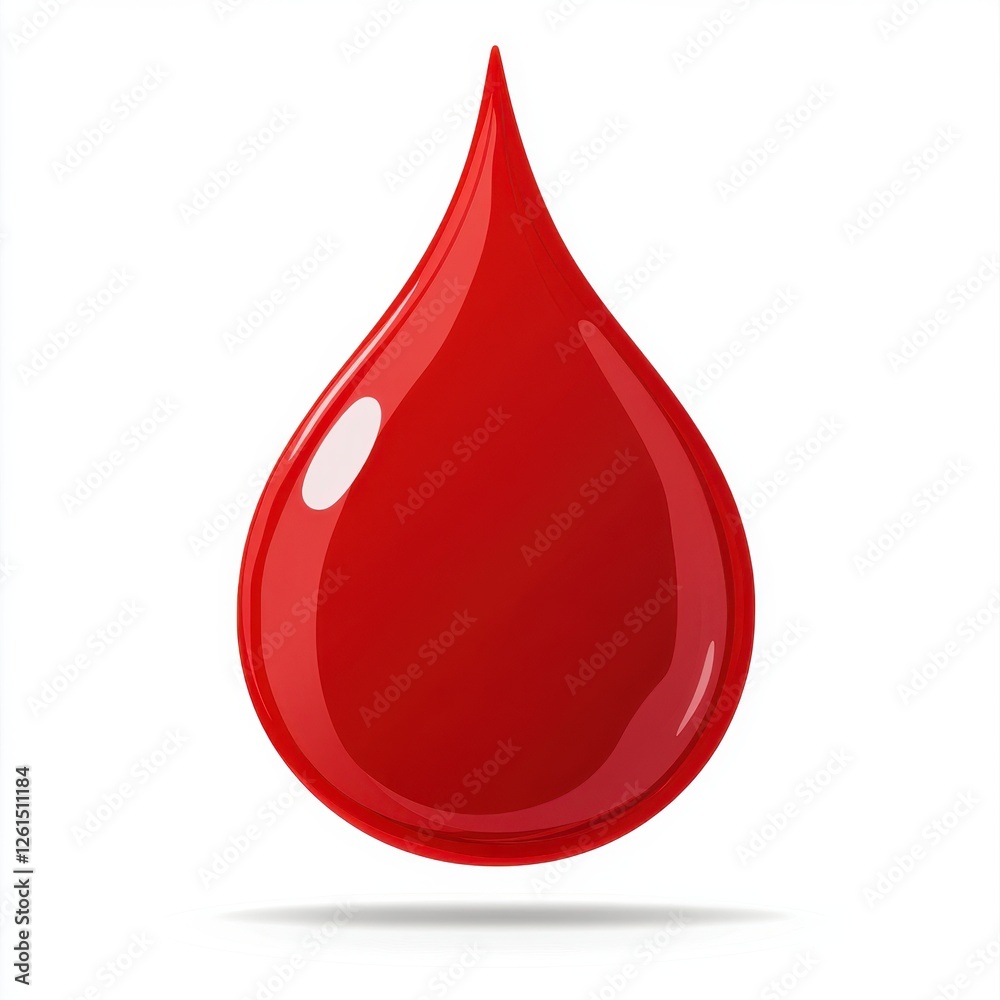 Blood drop icon symbol design isolated on white background for medical and health related concepts Blood drop icon symbol design isolated on white background for medical and health related concepts