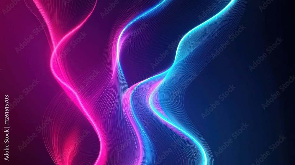 Abstract Neon Lines Abstract Neon Lines