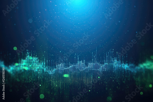 Binary code data bit screenshot. blue data flow matrix. The rise of the big data artificial intelligence era. Artificial intelligence data transfer. 