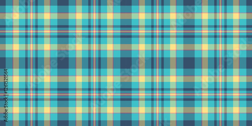 Elegant vector tartan design for fabric, ideal for creating refi