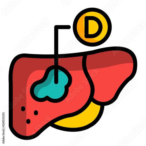Hepatitis D Icon