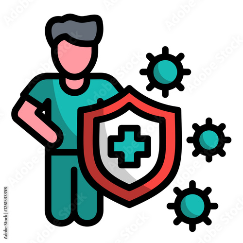 Immune Response Icon