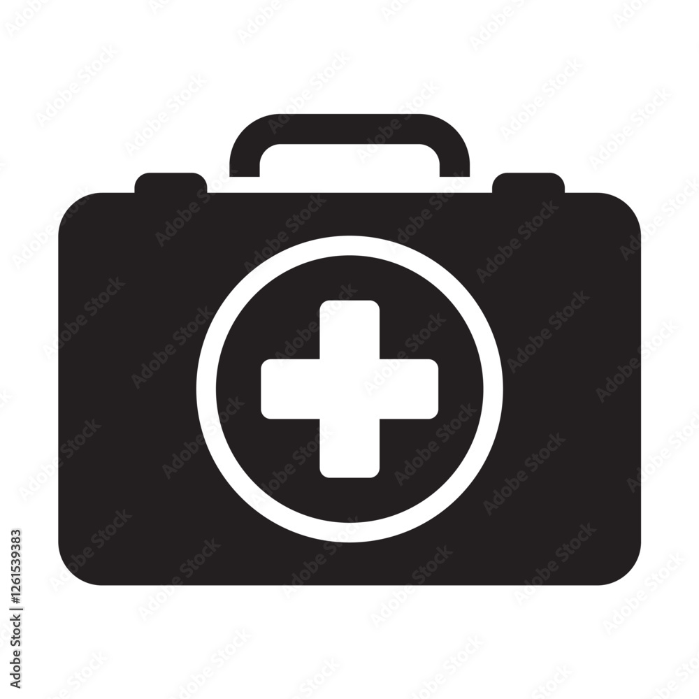 First Aid Kit Icon – Modern and Scalable Vector Graphic for Emergency, Medical, and Safety Applications | Perfect for Healthcare Websites, Apps, and Presentations First Aid Kit Icon – Modern and Scalable Vector Graphic for Emergency, Medical, and Safety Applications | Perfect for Healthcare Websites, Apps, and Presentations