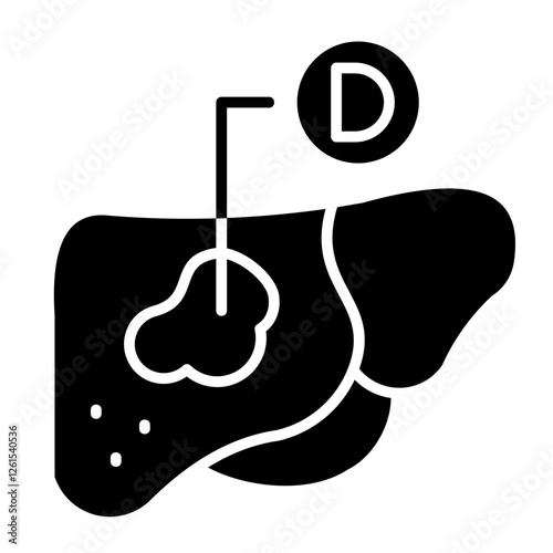 Hepatitis D Icon
