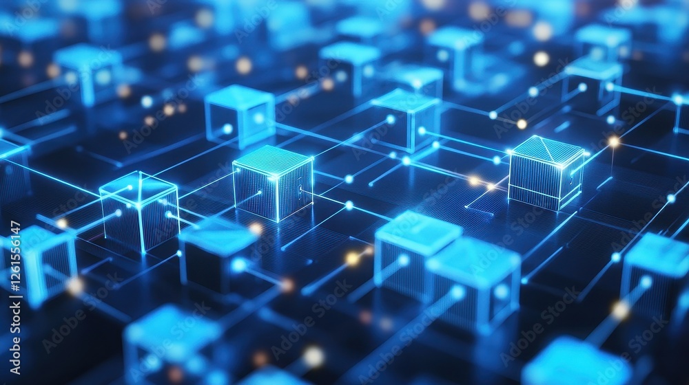 Shipping containers connected by digital lines, global e-commerce supply chain. Shipping containers connected by digital lines, global e-commerce supply chain.