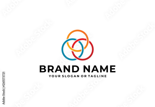 3 circle logo for company