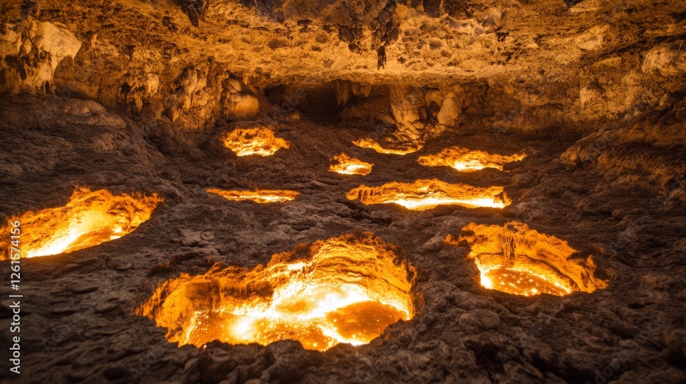 Glowing blobs within Earth's layers reveal ancient underground structures, showcasing the planet's hidden depths. Glowing blobs within Earth's layers reveal ancient underground structures, showcasing the planet's hidden depths.