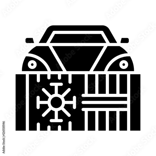 Cabin Car Icon