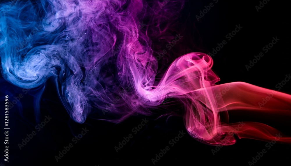 Dive into the ethereal world of vibrant smoke. Dive into the ethereal world of vibrant smoke.