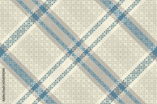 Tartan plaid pattern with texture.