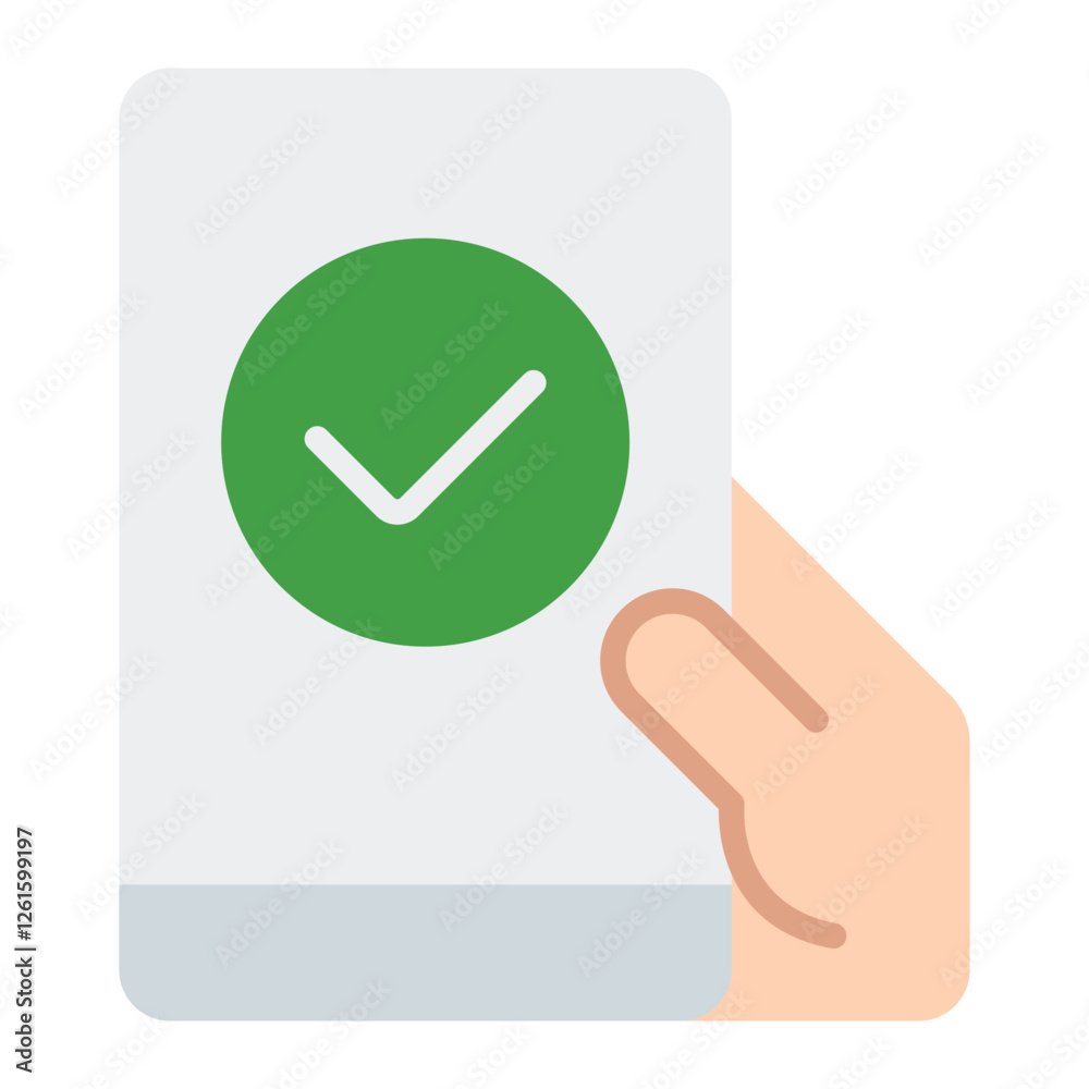 Mobile App Testing Icon. Vector Illustration. Symbol of Smartphone Software Quality Control Mobile App Testing Icon. Vector Illustration. Symbol of Smartphone Software Quality Control