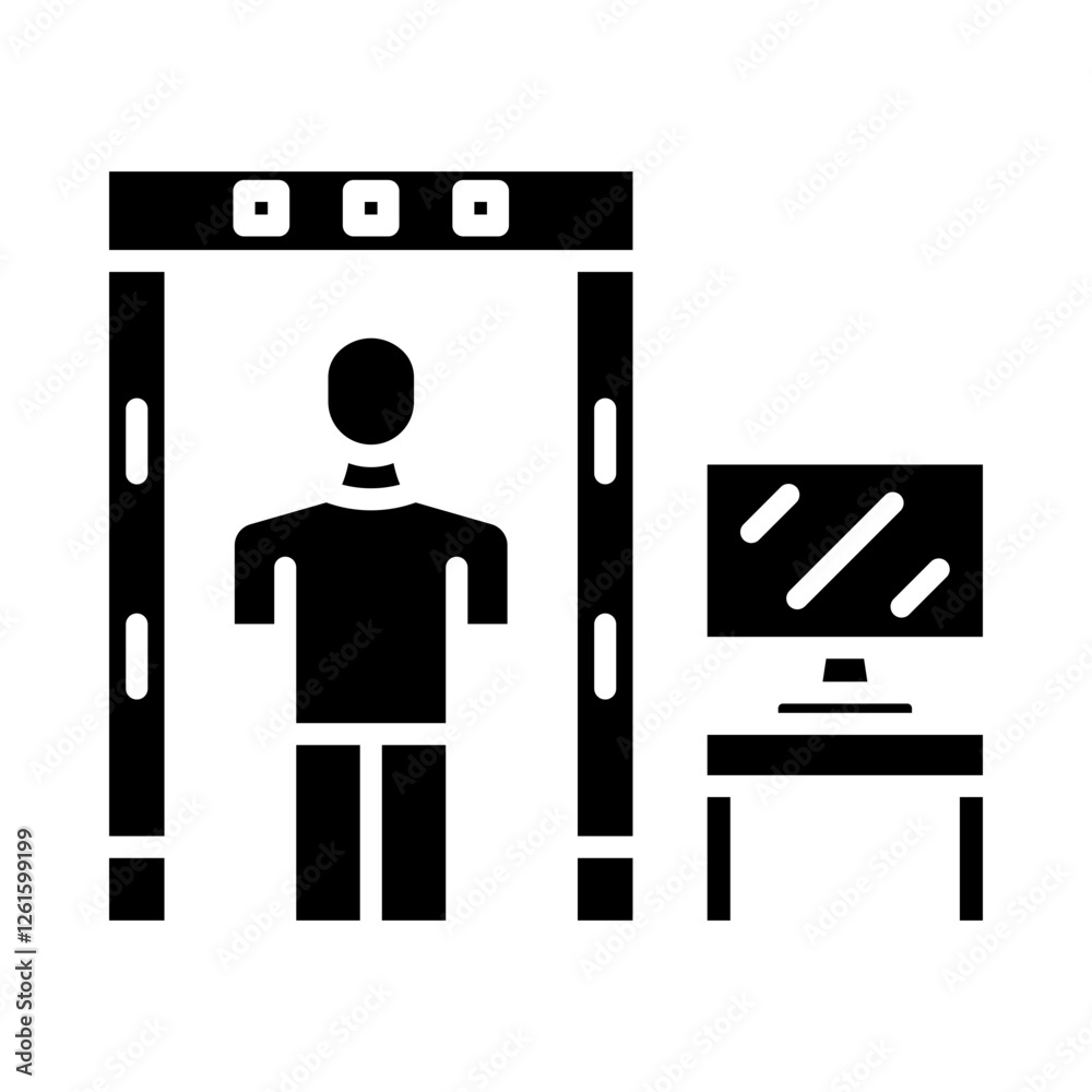 Airport Security Icon