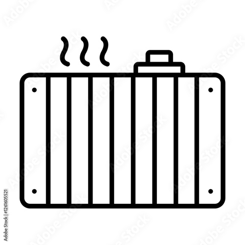 Car Radiator Icon