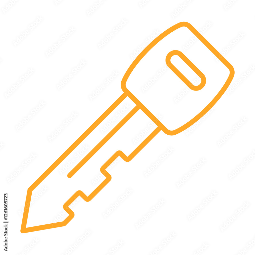 Car Key Icon Car Key Icon