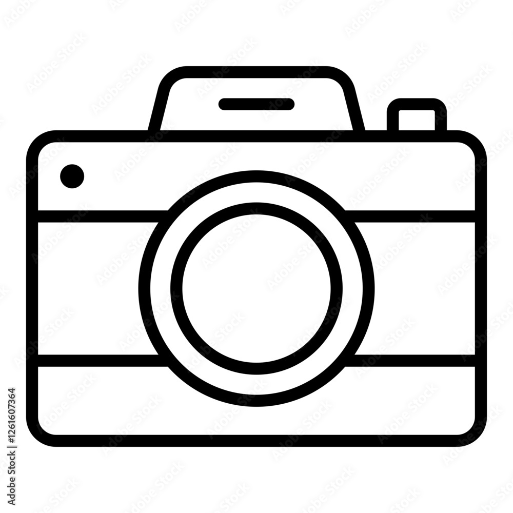 Photography Icon. Vector Illustration. Symbol of Camera, Editing, and Visual Art Photography Icon. Vector Illustration. Symbol of Camera, Editing, and Visual Art