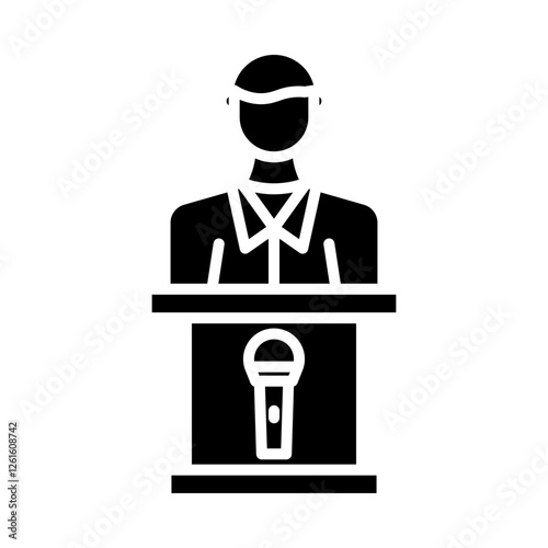 Press Conference Icon