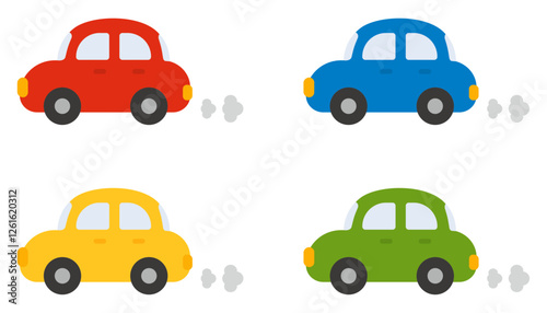 かわいい車のイラストセット