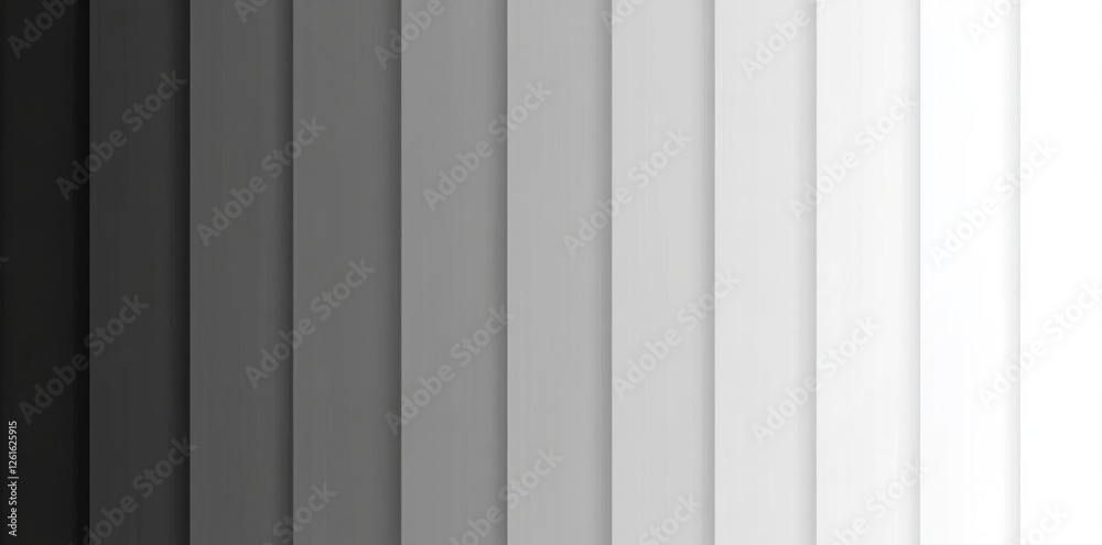 Obraz premium Gradient Background Creates Subtle Transition with Shades of Gray Monochrome Palette