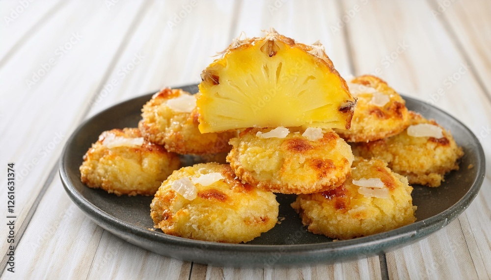 Pineapple Coconut Bites Pineapple Coconut Bites