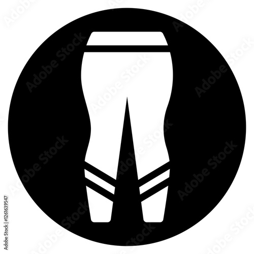 leggins glyph icon