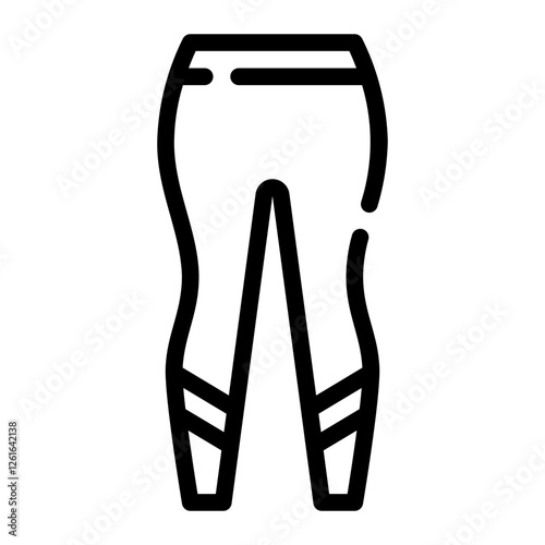leggins line icon