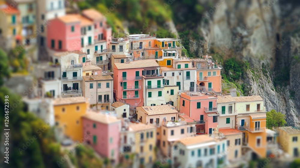 Atrani town's vibrant charm, a serene coastal retreat Atrani town's vibrant charm, a serene coastal retreat