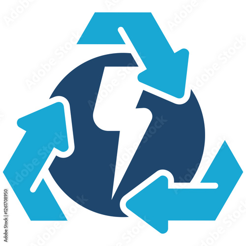Recycle Energy Icon