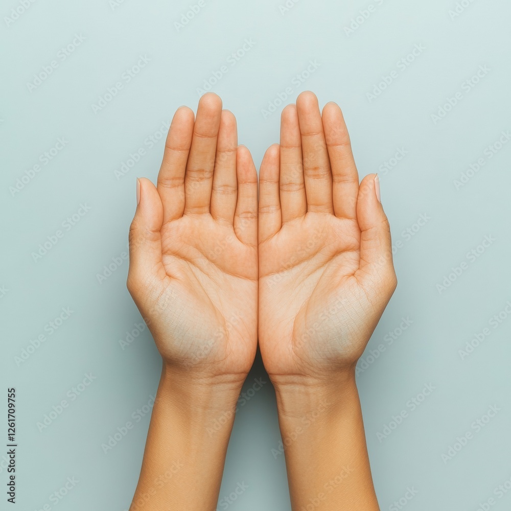 Serene Minimalist Aesthetic Hands with Smiley Face on Soft Turquoise Background - Wellness Promotion and Emotional Wellbeing Enhancement in Modern Content Serene Minimalist Aesthetic Hands with Smiley Face on Soft Turquoise Background - Wellness Promotion and Emotional Wellbeing Enhancement in Modern Content