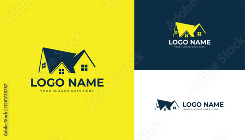 Minimalist House Logo for Realty Businesses
