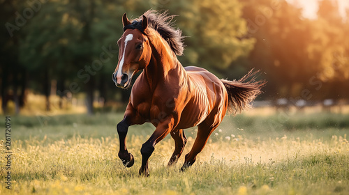 Running Horse
