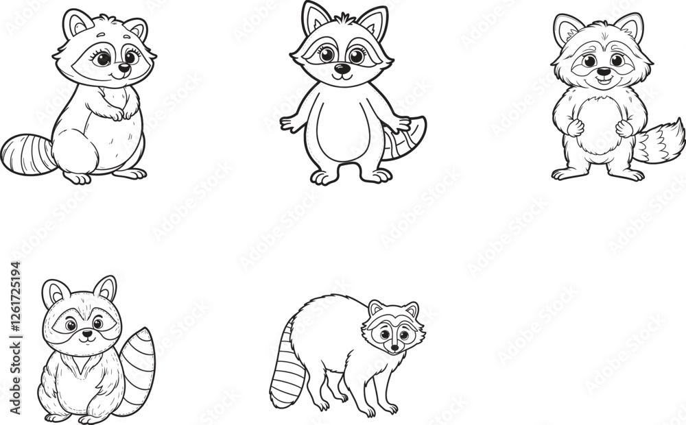 Obraz premium set of animals