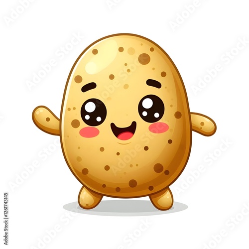3d rendered illustration of an potato