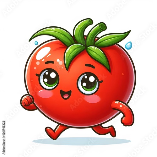 tomato cartoon character