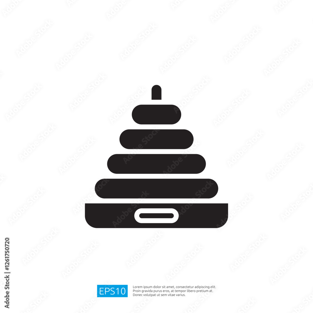 Simple Black Baby Care Stacking Toy on a White Backgrounds and accessories for baby care toys and activity center design ideas for new home furniture designs that focus on baby Simple Black Baby Care Stacking Toy on a White Backgrounds and accessories for baby care toys and activity center design ideas for new home furniture designs that focus on baby