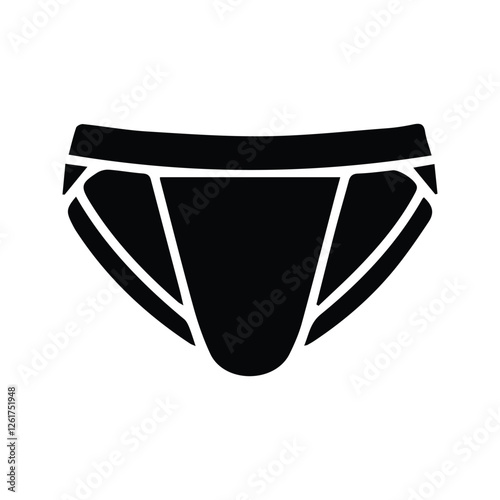 Jockstrap icon. Men's Underwear Vector Illustration. Underpants.