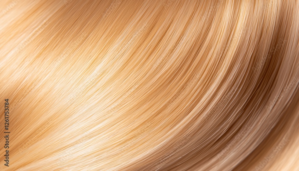 A close-up view of smooth, shiny blonde hair, showcasing its texture and luster in natural light. A close-up view of smooth, shiny blonde hair, showcasing its texture and luster in natural light.