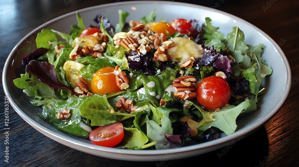 Delicious Pecan and Tomato Salad Delicious Pecan and Tomato Salad