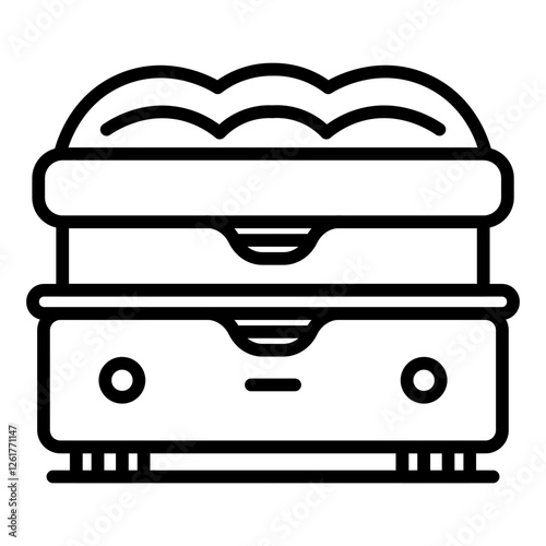 Ottoman Vector Icon