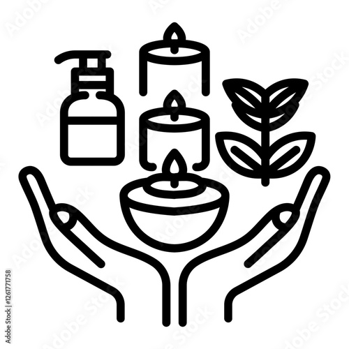 Spa Treatment Vector Icon