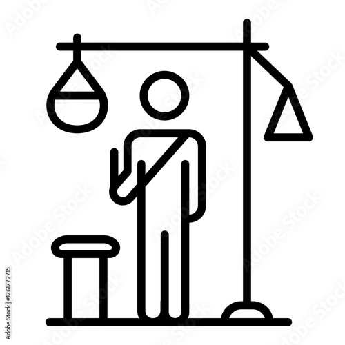 Habeas Corpus Vector Icon