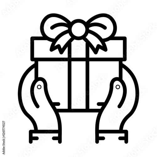 Surprise Gift Vector Icon