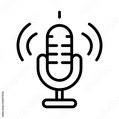 Dubbing Vector Icon