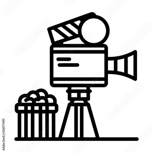 Movie Adaptation Vector Icon