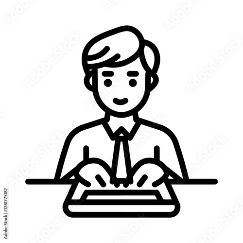 Screenwriter Vector Icon