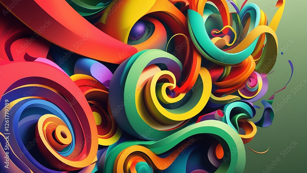 Vibrant Flow: A Symphony of Colors Vibrant Flow: A Symphony of Colors